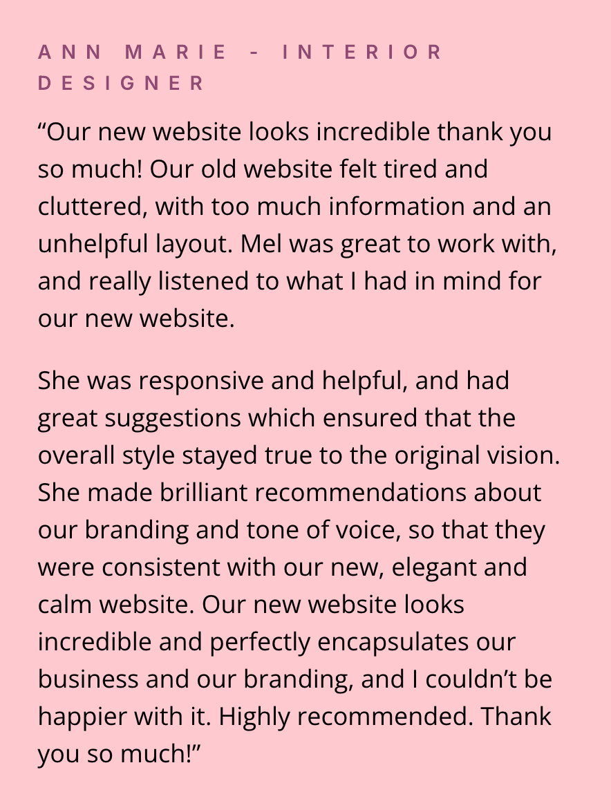 Anne Marie Review
